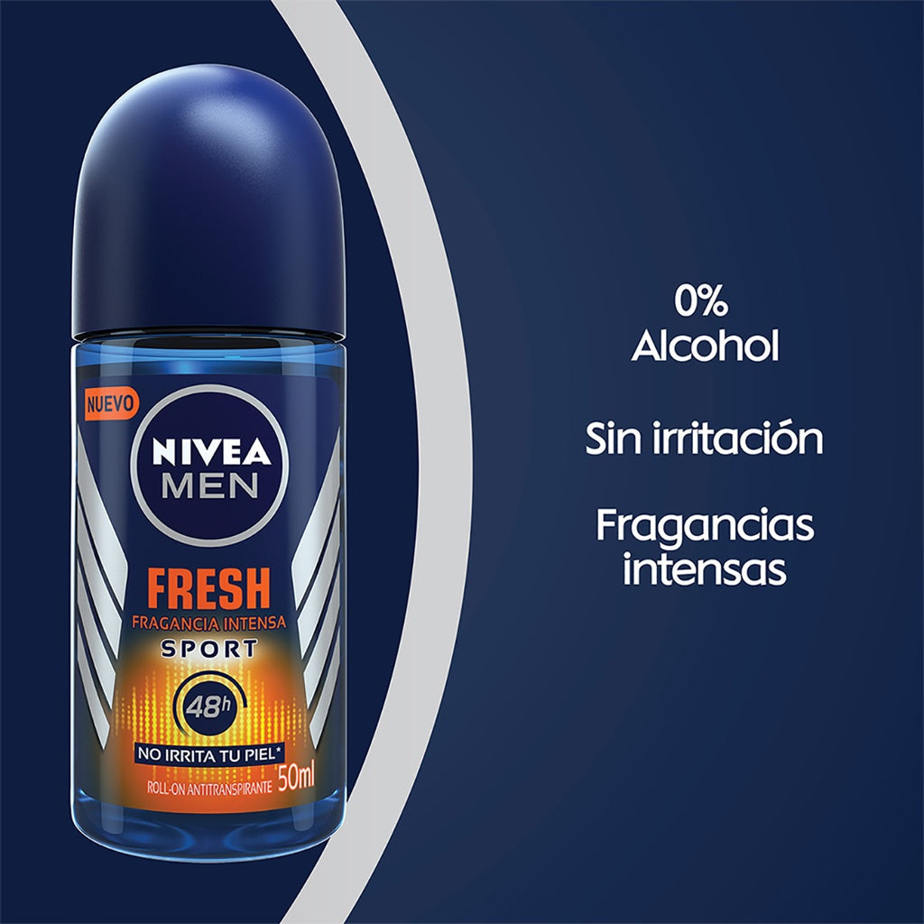 Roll On Antitranspirante Fresh Sport Nivea Men