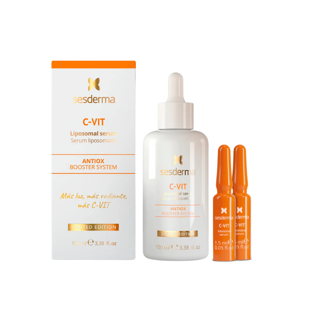 C-Vit Serum Liposomado Sesderma 100ml + Ampollas Pack
