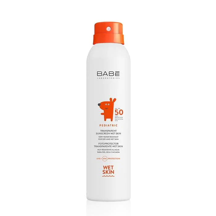 Fotoprotector Transparente Wet Skin Pediatrico FPS 50 Babe