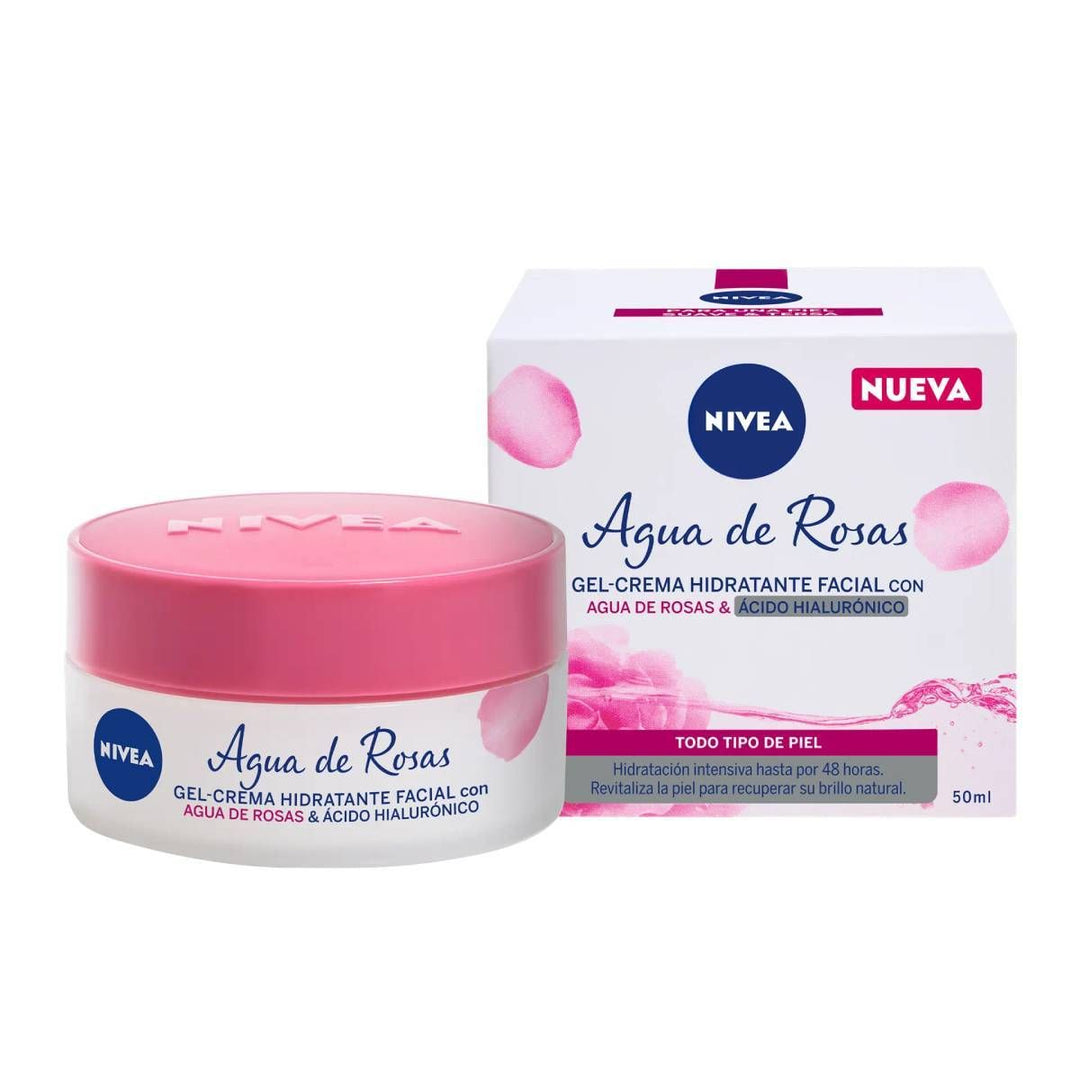 Agua de Rosas Gel-Crema Hidratante Facial Nivea