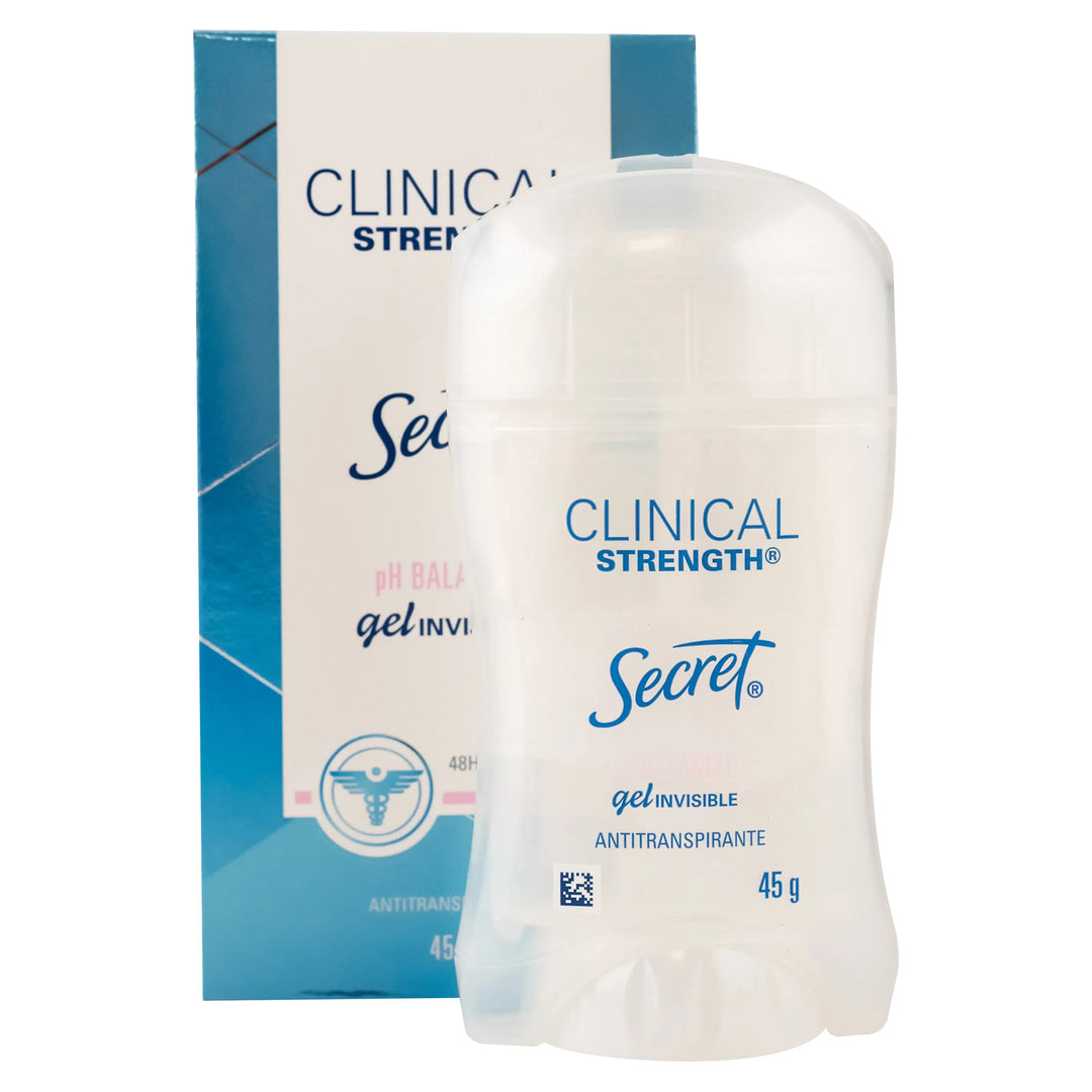 Gel Invisible Ph Balanceado Clinical Strenght Secret