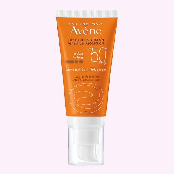 Protector Solar en Crema con Color FPS50 Confort Complejo anti-oxidante Avene