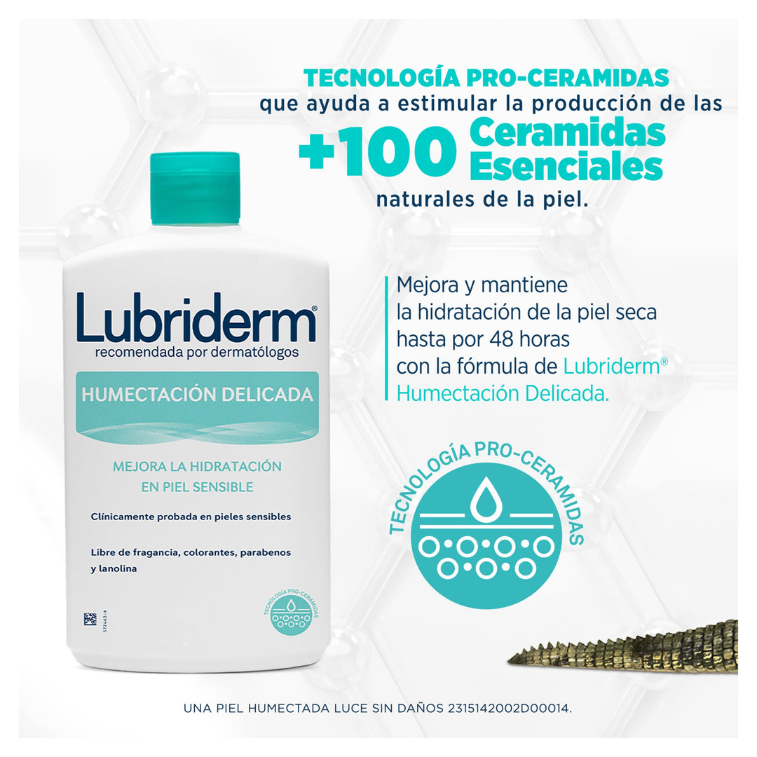 Crema Corporal Humectación Delicada Lubriderm