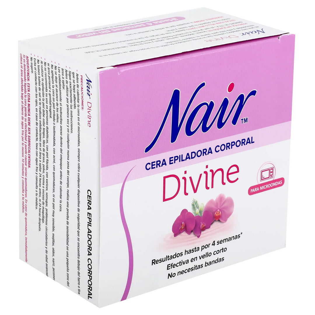 Cera Depiladora Corporal Divine Nair Tarro 100g