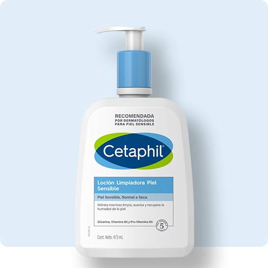 Loción limpiadora piel sensible Cetaphil