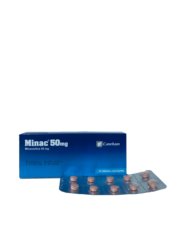 Minac Minociclina 50mg Caneham