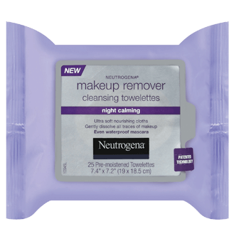 Makeup Remover Night Calming Toallas Neutrogena
