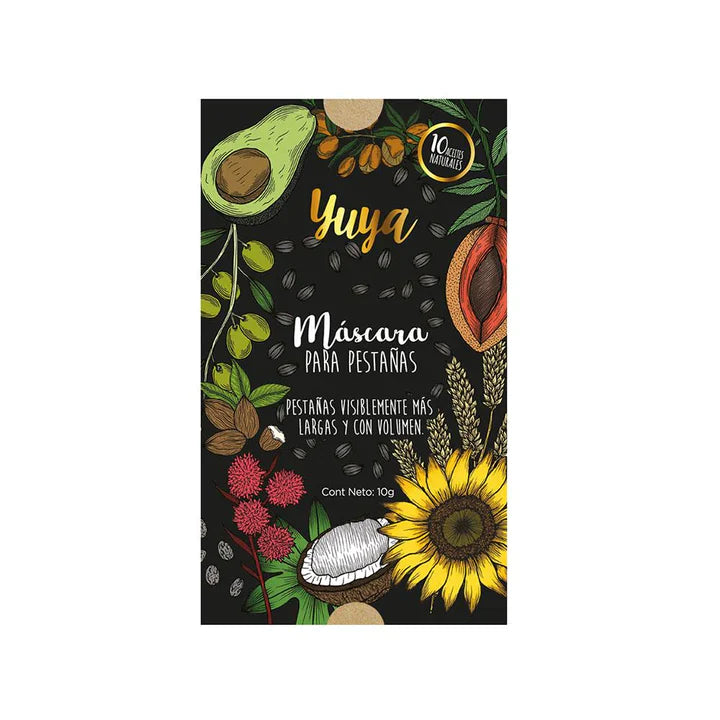 Mascara para Pestañas 10 Aceites Naturales Yuya