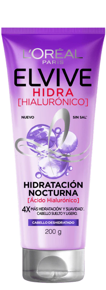 Mascarilla Hidratación Nocturna Hialuronico L´Oreal Paris Elvive