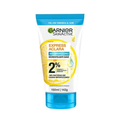 Microexfoliante Antiimperfecciones Express Aclara Garnier 150ml