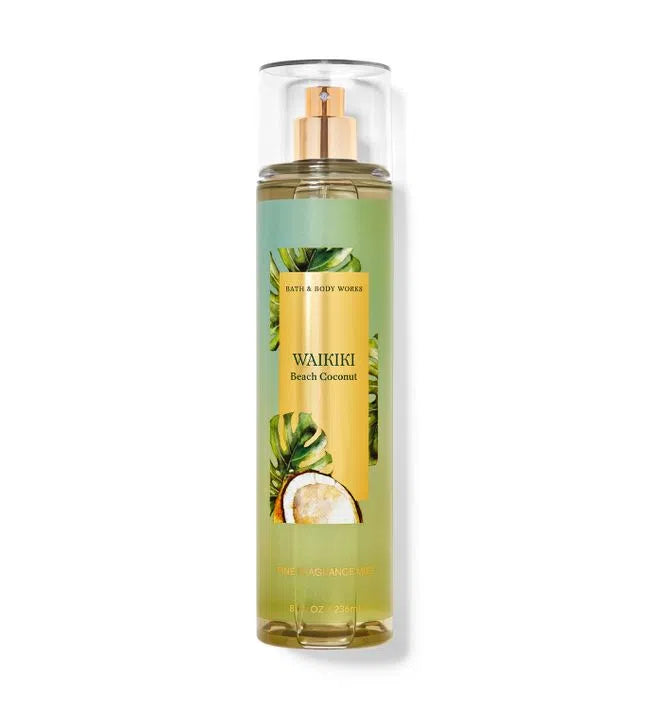 Mist Corporal Waikiki Beach Coconut Bath & Body Works