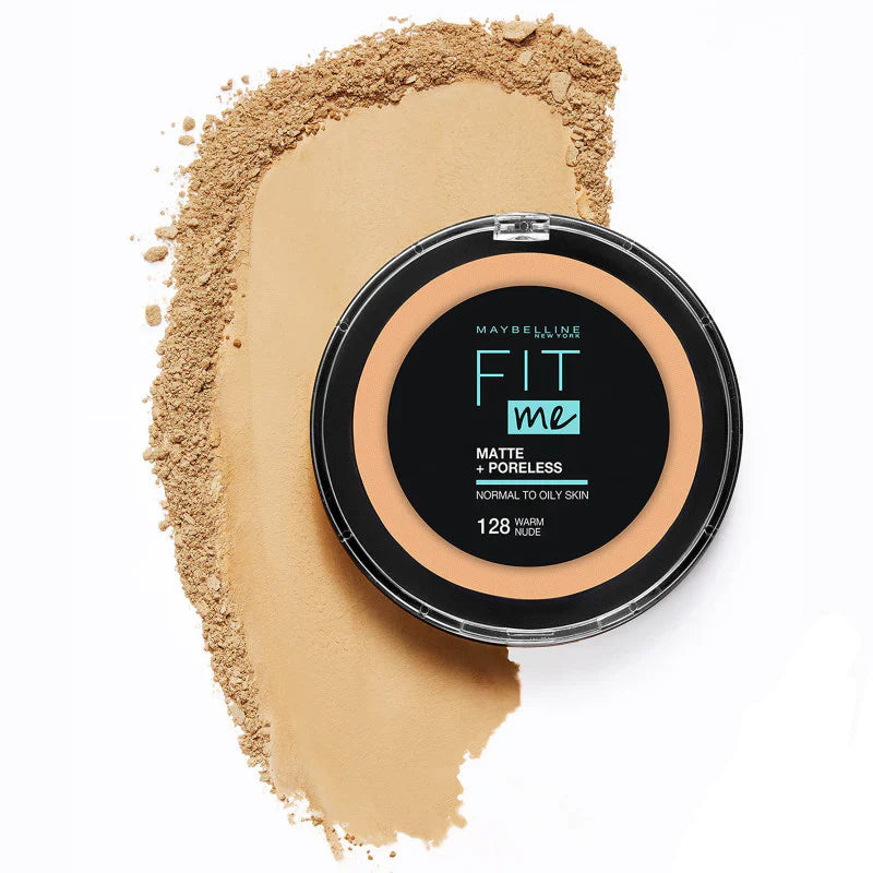 Polvo Compacto Matificante Fit Me 110 Warm Nude Maybelline