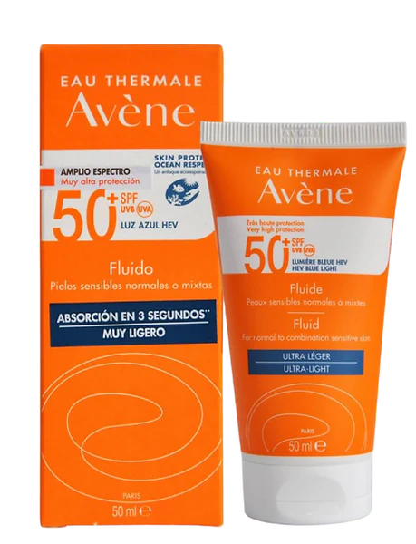Protector Solar Fluido Muy Ligero FPS50 Avene