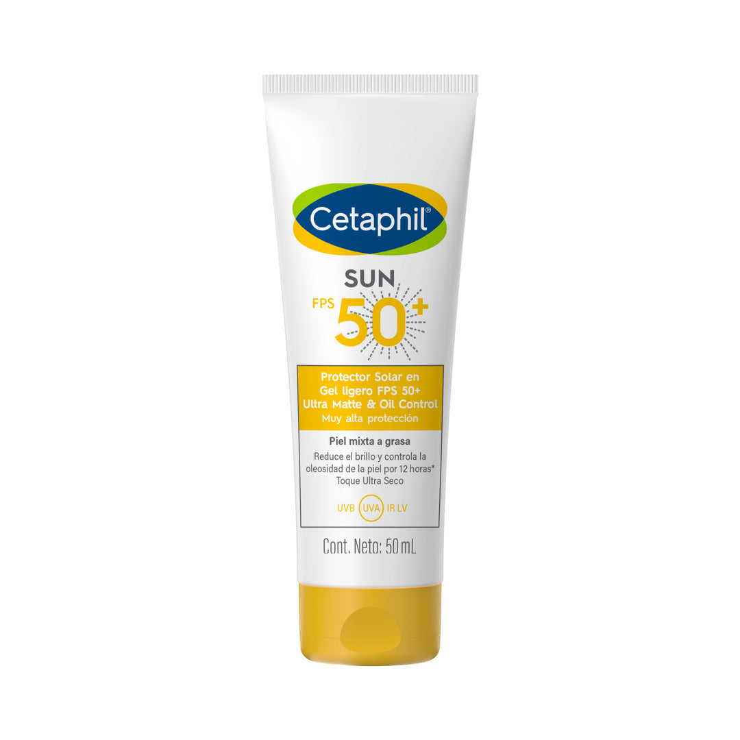 Protector Solar Gel Ligero Color Ultra Matte FPS50 Cetaphil