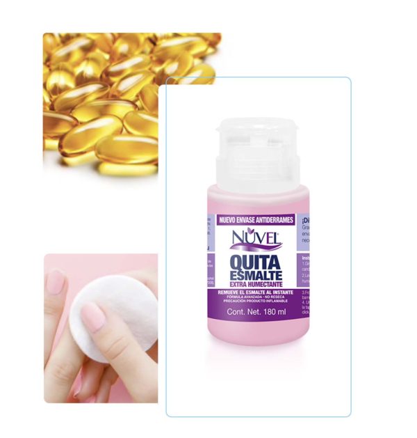 Quita Esmalte Extra Humectante Nuvel