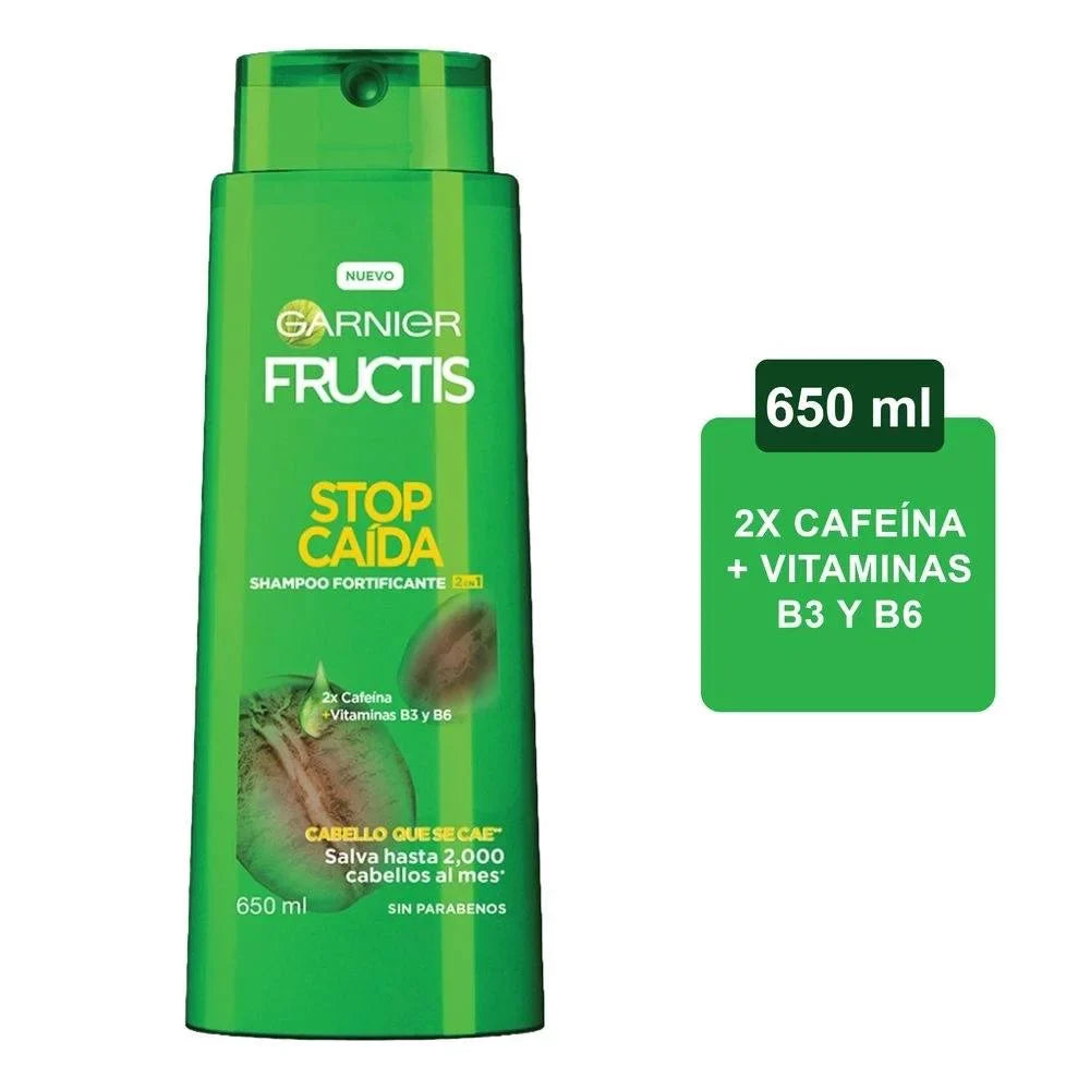Shampoo Stop Caida Fortificante Garnier Fructis