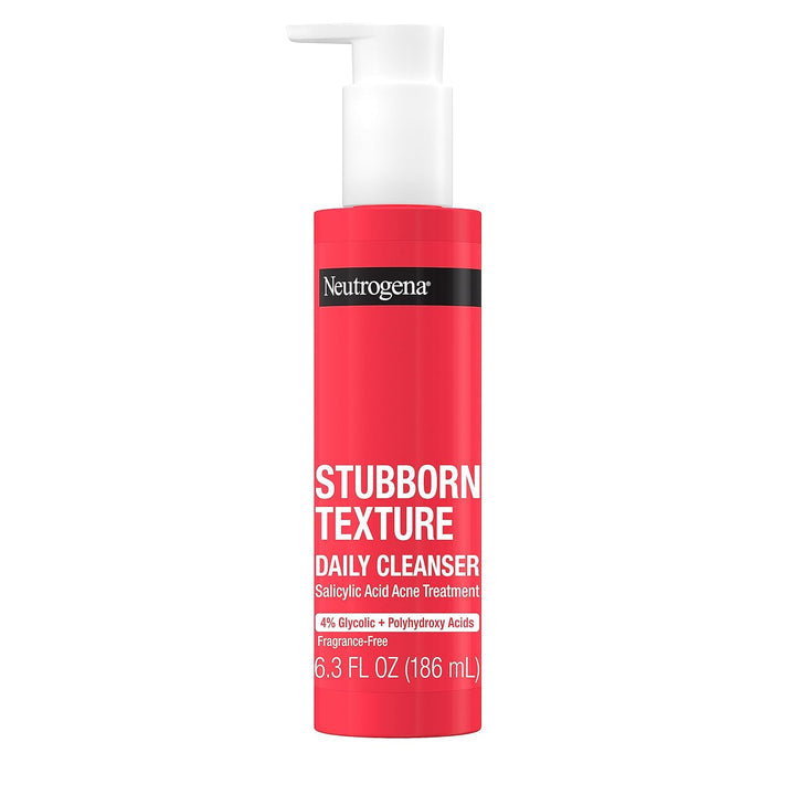 Stubborn Texture Limpiador Diario Neutrogena