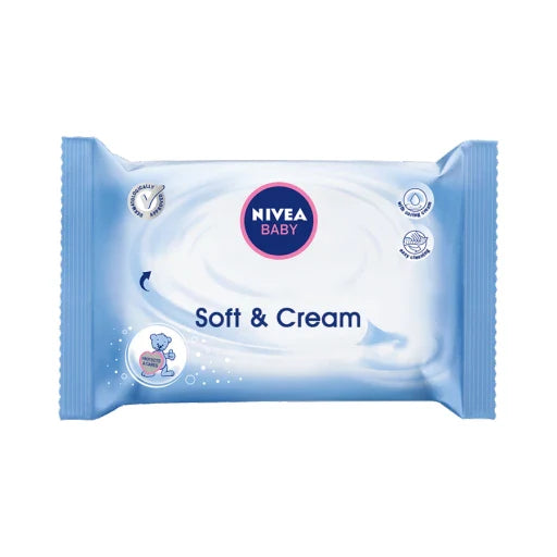 Toallitas Humedas Soft & Cream Nivea Baby
