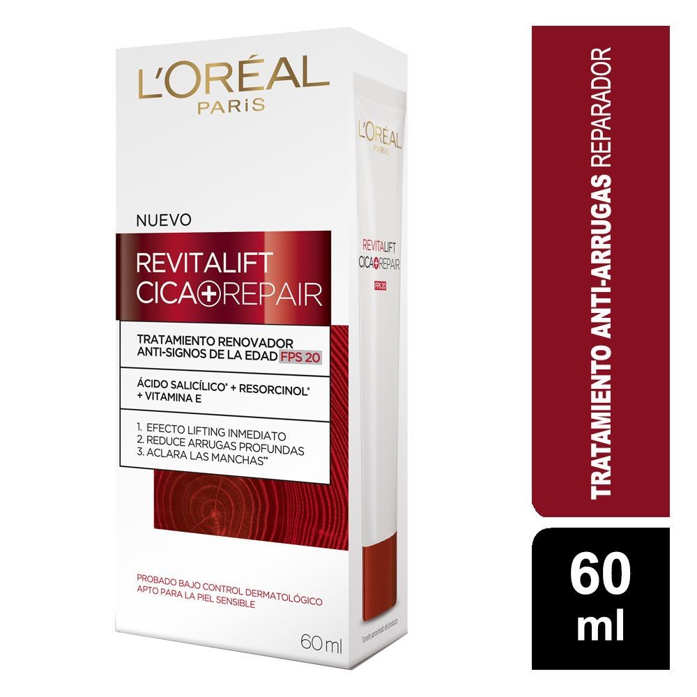Tratamiento Renovador Revitalift Cica Repair Loreal