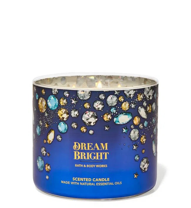 Vela Tres Mechas Dream Bright Bath & Body Works
