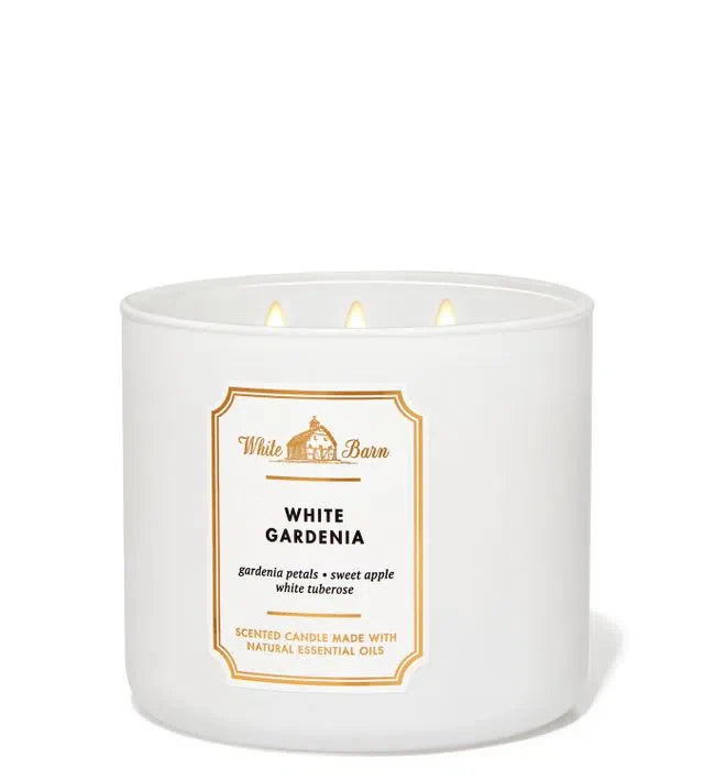 Vela Tres Mechas White Gardenia Bath & Body Works