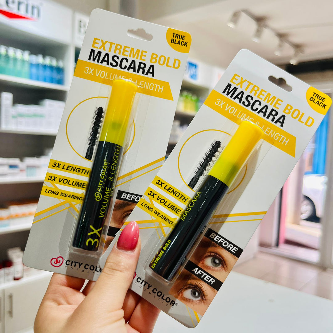 Extreme Bold Mascara 3X Volume & Lenght True Black City Color