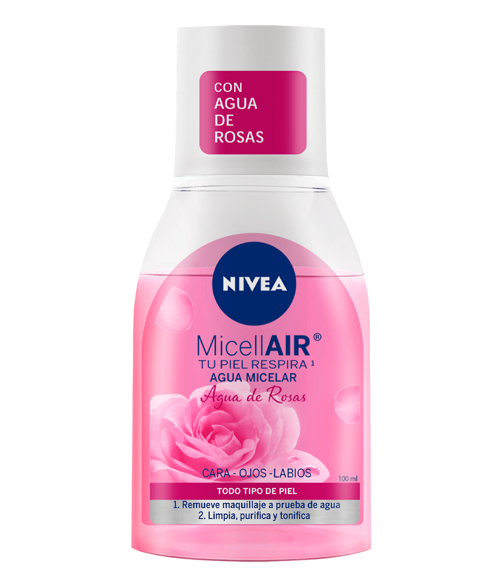 Agua Micelar Desmaquillante Agua de Rosas Nivea