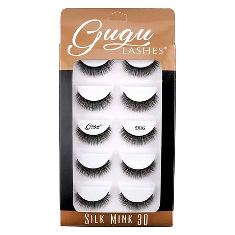 Petañas Postizas Silk Mink 3D SM05 Gugu Lashes Pack