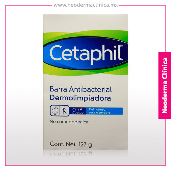 Barra Antibacterial Dermolimpiadora Cetaphil