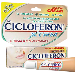 Crema para Fuegos Cicloferon Xtrm