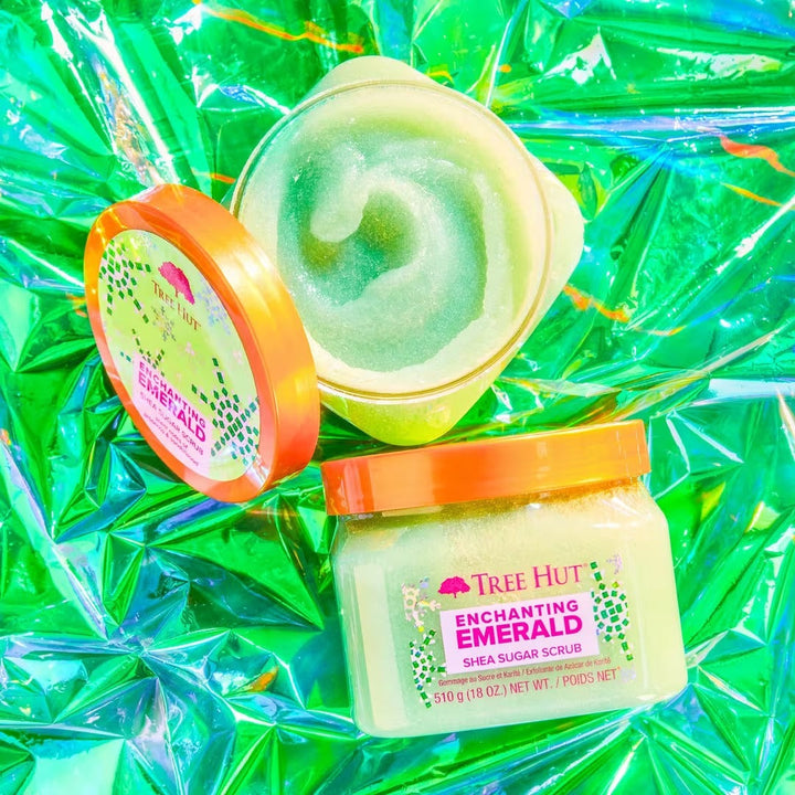 Exfoliante Enchanting emerald Tree hut