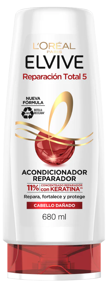 Reparacion Total 5 11% Keratin Acondicionador Loreal Elvive