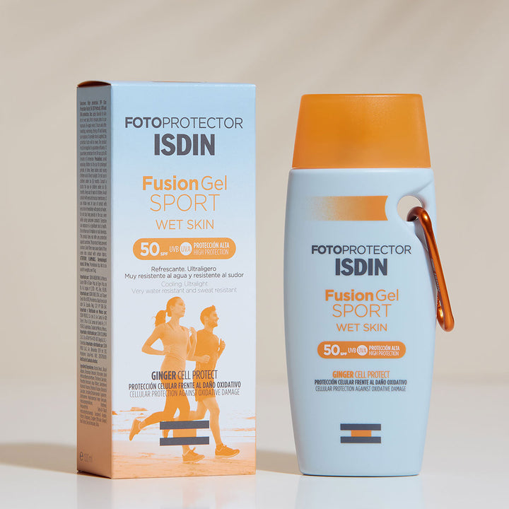 Foto Protector Fusion Gel Sport Wet Skin FPS50 Isdin