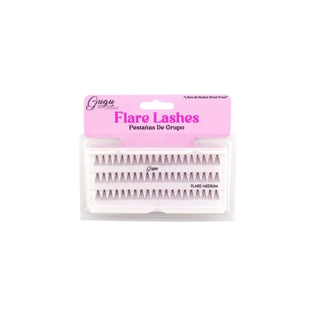 Pestañas Postizas Individuales Flare Medium Gugu Lashes