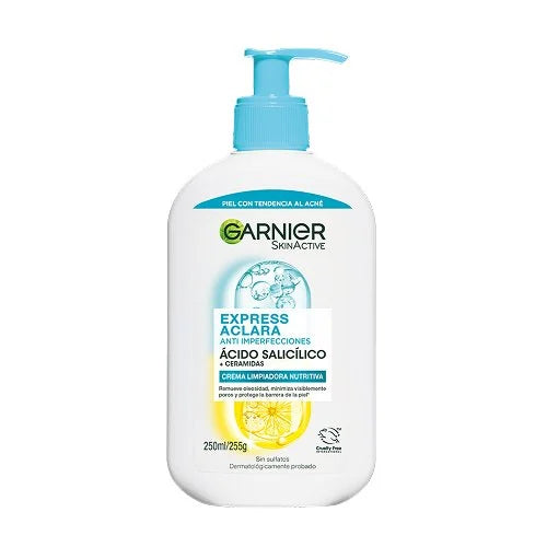 Express Aclara Crema Limpiadora Nutritiva Garnier