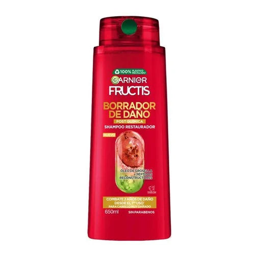 Shampoo Borrador de Daño Post Quimica Garnier Fructis