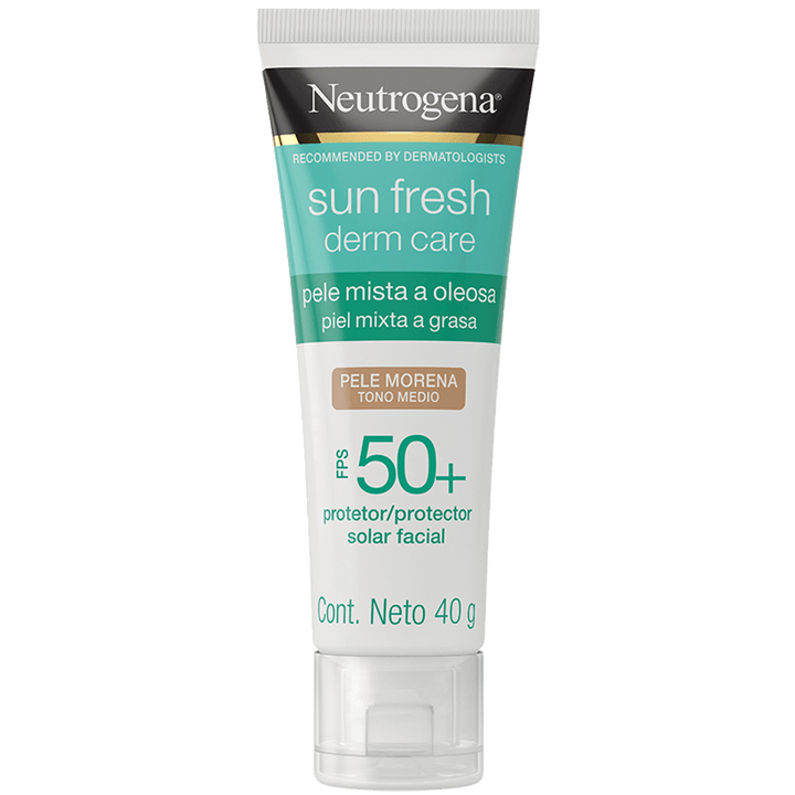 Protector Solar Facial Con Niacinamide Tono Medio FPS50 Sun Fresh Nuetrogena